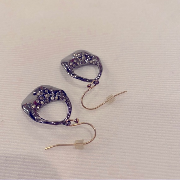 Alexis Bittar Gunmetal Earrings - Picture 3 of 3